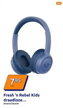 Action Fresh ’n Rebel Kids draadloze koptelefoon aanbieding
