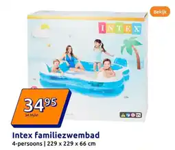 Action Intex familiezwembad aanbieding