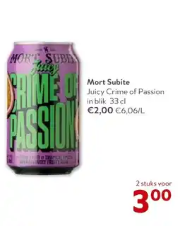 OKay Mort Subite Juicy Crime of Passion aanbieding