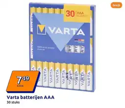 Action Varta batterijen AAA aanbieding