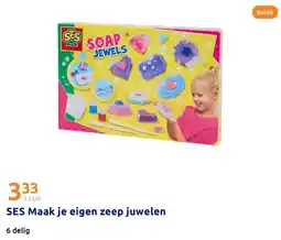 Action SES Maak je eigen zeep juwelen aanbieding