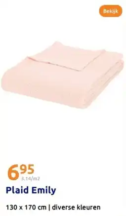 Action Plaid Emily aanbieding