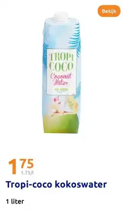 Action Tropi-coco kokoswater aanbieding