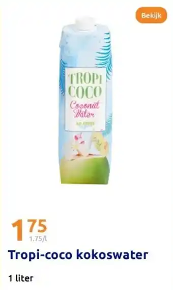 Action Tropi-coco kokoswater aanbieding