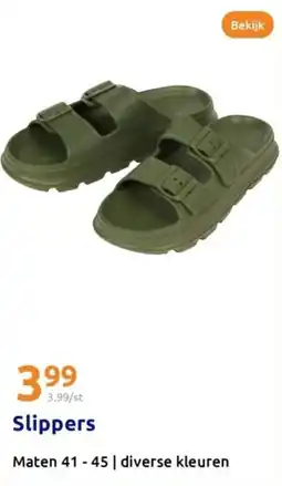 Action Slippers aanbieding