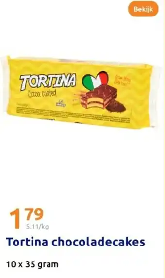 Action Tortina chocoladecakes aanbieding