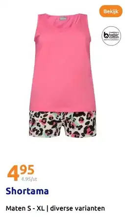 Action Shortama aanbieding
