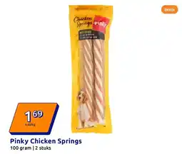 Action Pinky Chicken Springs aanbieding