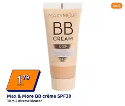 Action Max & More BB crème SPF30 aanbieding