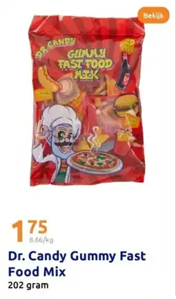 Action Dr. Candy Gummy Fast Food Mix aanbieding