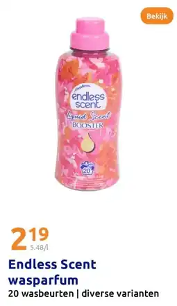 Action Endless Scent wasparfum aanbieding