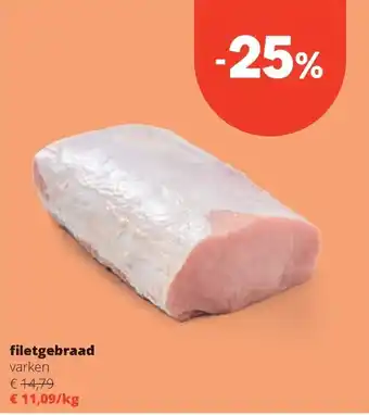 Spar filetgebraad aanbieding