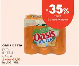 Spar OASIS ICE TEA aanbieding