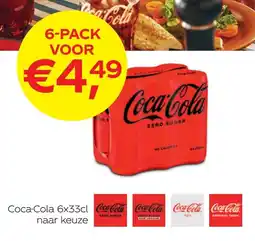 Spar Coca-Cola 6x33 cl aanbieding