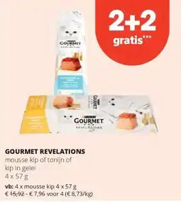 Spar GOURMET REVELATIONS mousse kip 4 x 57 g aanbieding