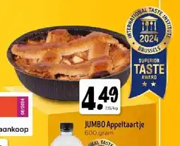 Jumbo JUMBO Appeltaartje 600 gram aanbieding