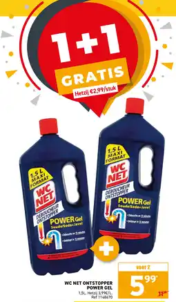 Trafic Wc net ontstopper power gel aanbieding