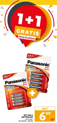 Trafic Set van 4 batterijen aanbieding