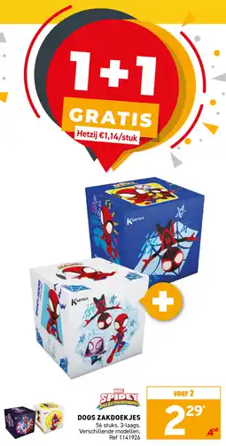Trafic Doos zakdoekjes aanbieding
