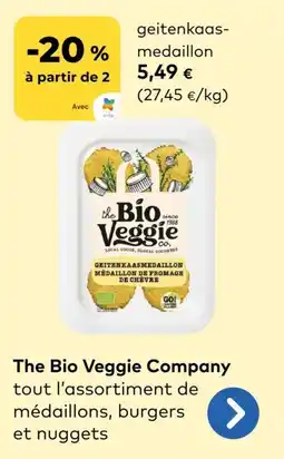 Bio Planet The Bio Veggie Company geitenkaasmedaillon aanbieding