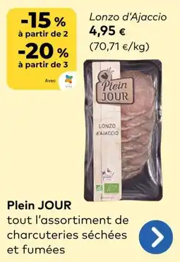 Bio Planet Plein JOUR Lonzo d'Ajaccio aanbieding