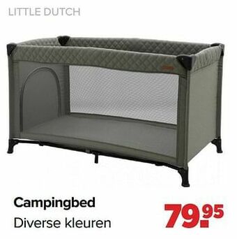 Baby-Dump Little dutch campingbed aanbieding