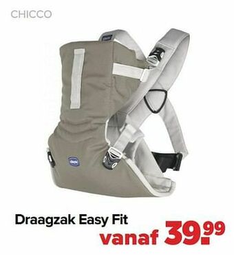 Baby-Dump Chicco draagzak easy fit aanbieding