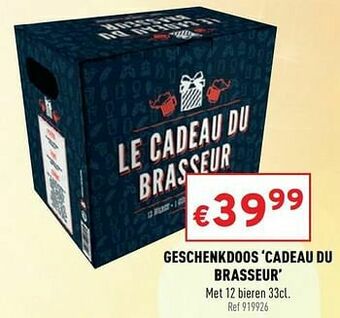 Geschenkdoos cadeau du brasseur
