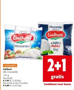 Colruyt Galbani Mozzarella aanbieding