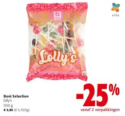Colruyt Boni Selection lolly’s 500 g aanbieding