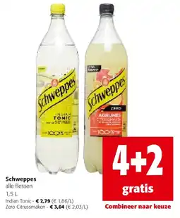 Colruyt Schweppes Indian Tonic aanbieding