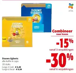 Colruyt Douwe Egberts Lungo 4 Gold aanbieding