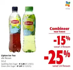 Colruyt Lipton Ice Tea Sparkling Zero Sugar aanbieding