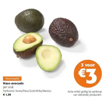Colruyt Hass-avocado per stuk aanbieding