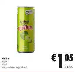 Colruyt Kidibul appel 25 cl aanbieding