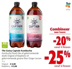 Colruyt The Gutsy Captain Kombucha Original aanbieding