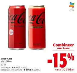Colruyt Coca-Cola Zero Sugar aanbieding