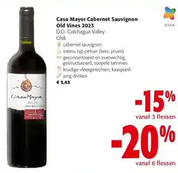 Colruyt Casa Mayor Cabernet Sauvignon Old Vines 2023 aanbieding