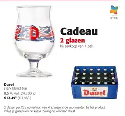Colruyt Duvel sterk blond bier aanbieding