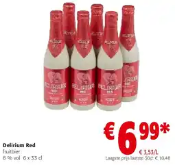 Colruyt Delirium Red aanbieding