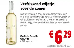 Colruyt Ma Belle Pomelle wit 2024 aanbieding