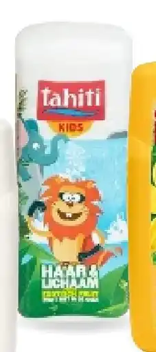 Colruyt Tahiti Douchegel Kids Haar en lichaam Exotisch Fruit 300 ml aanbieding
