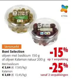 Colruyt Boni Selection Met basilicum aanbieding