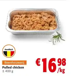 Colruyt Pulled chicken aanbieding