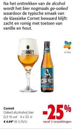 Colruyt Cornet Oaked alcoholvrij bier aanbieding