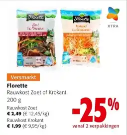 Colruyt Florette Rauwkost Zoet aanbieding