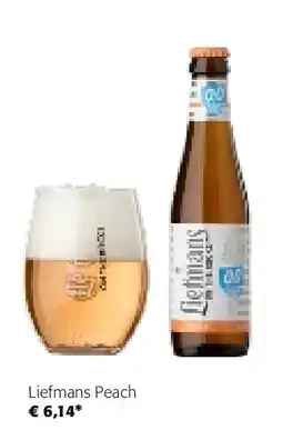 Colruyt Liefmans Peach aanbieding