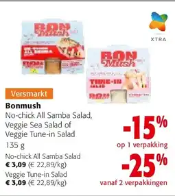 Colruyt Bonmush No-chick All Samba Salad aanbieding