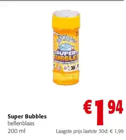 Colruyt Super Bubbles aanbieding