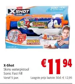 Colruyt X-Shot Skins waterpistool aanbieding